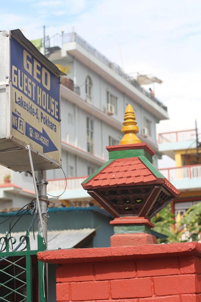 Geo Guest House Pokhara Exteriör bild