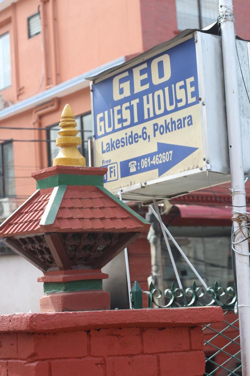 Geo Guest House Pokhara Exteriör bild