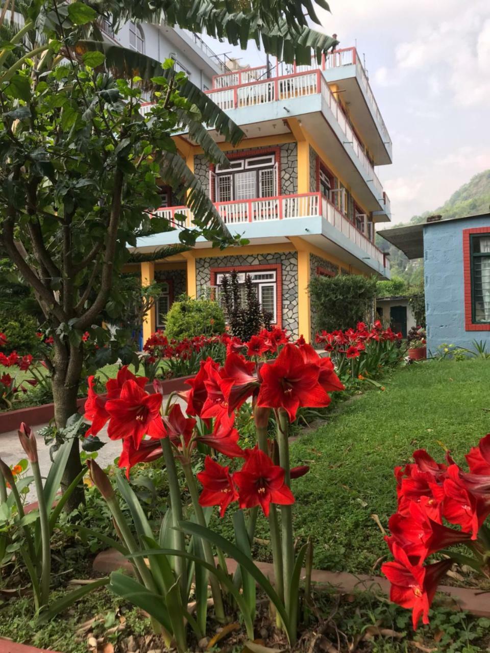 Geo Guest House Pokhara Exteriör bild